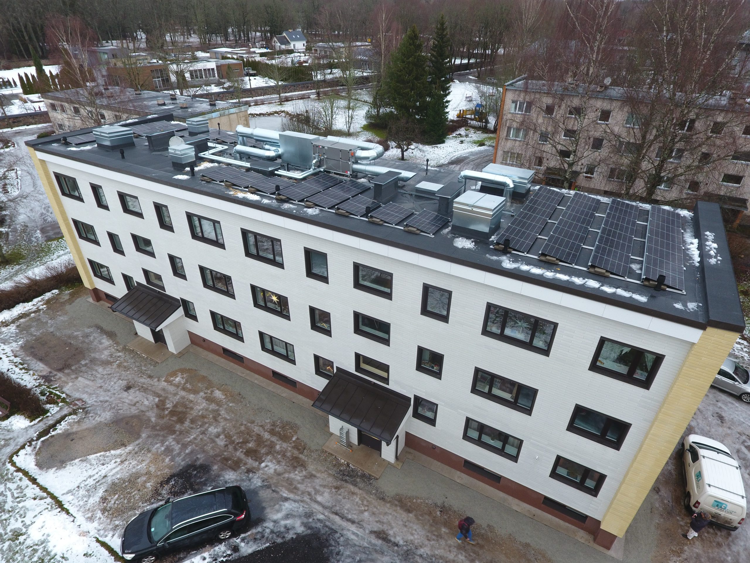 Kase tn 6, Kose-Uuemõisa korterelamu terviklik rekonstrueerimine